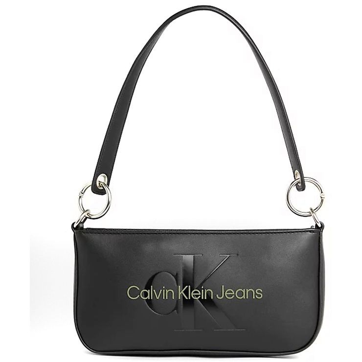 CALVIN KLEIN JEANS Rankinė per petį moterims, Juoda, Sculpted shoulder pouch 1