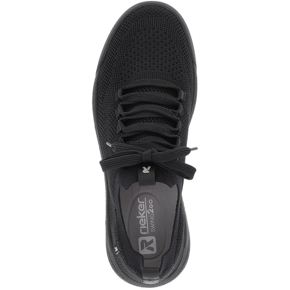 RIEKER Laisvalaikio bateliai vyrams, Juoda, LEISURE 6
