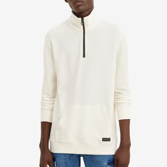 TOM TAILOR Megztinis vyrams, Balta, Megztinis 2