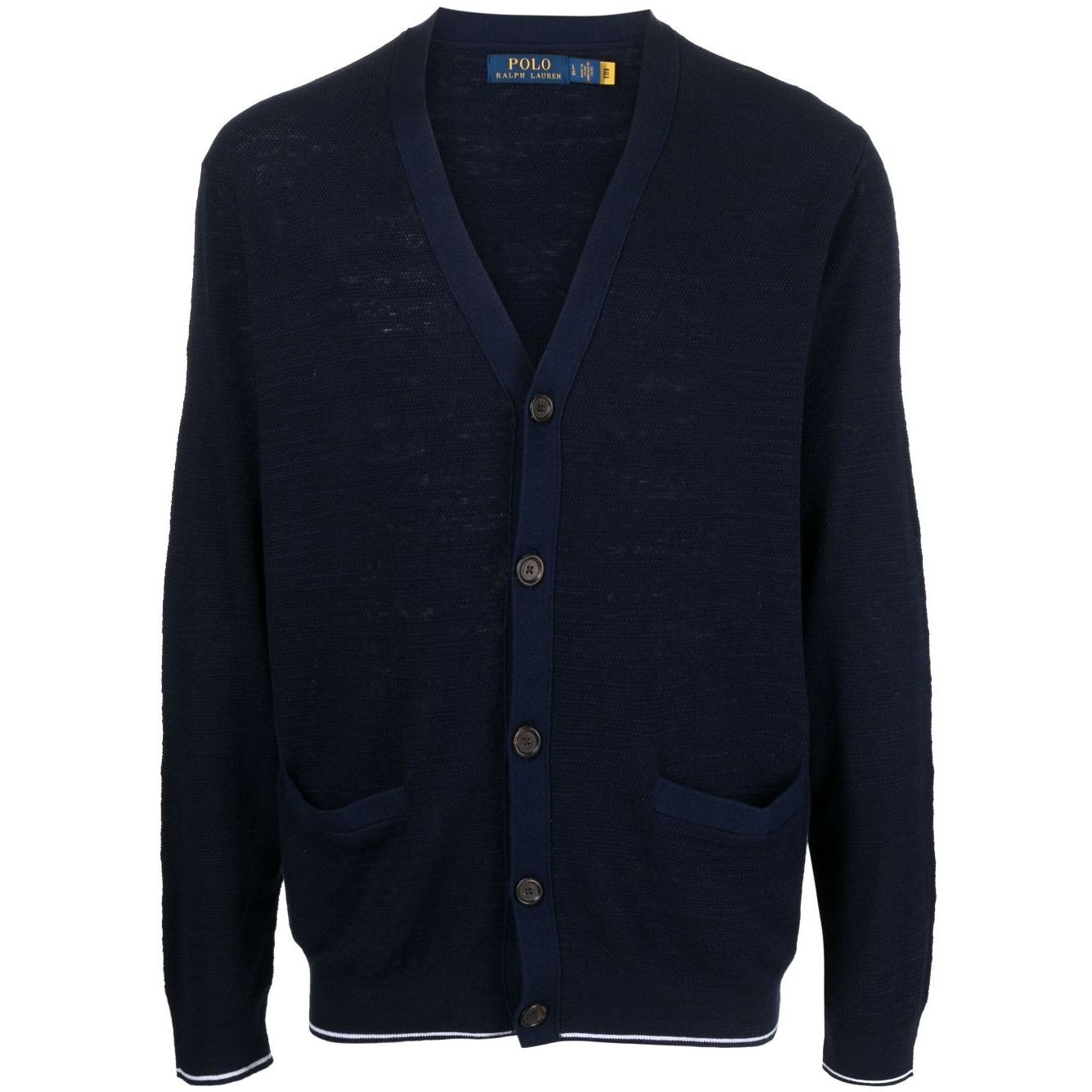 POLO RALPH LAUREN Kardiganas vyrams, Mėlyna, Long sleeve cardigan