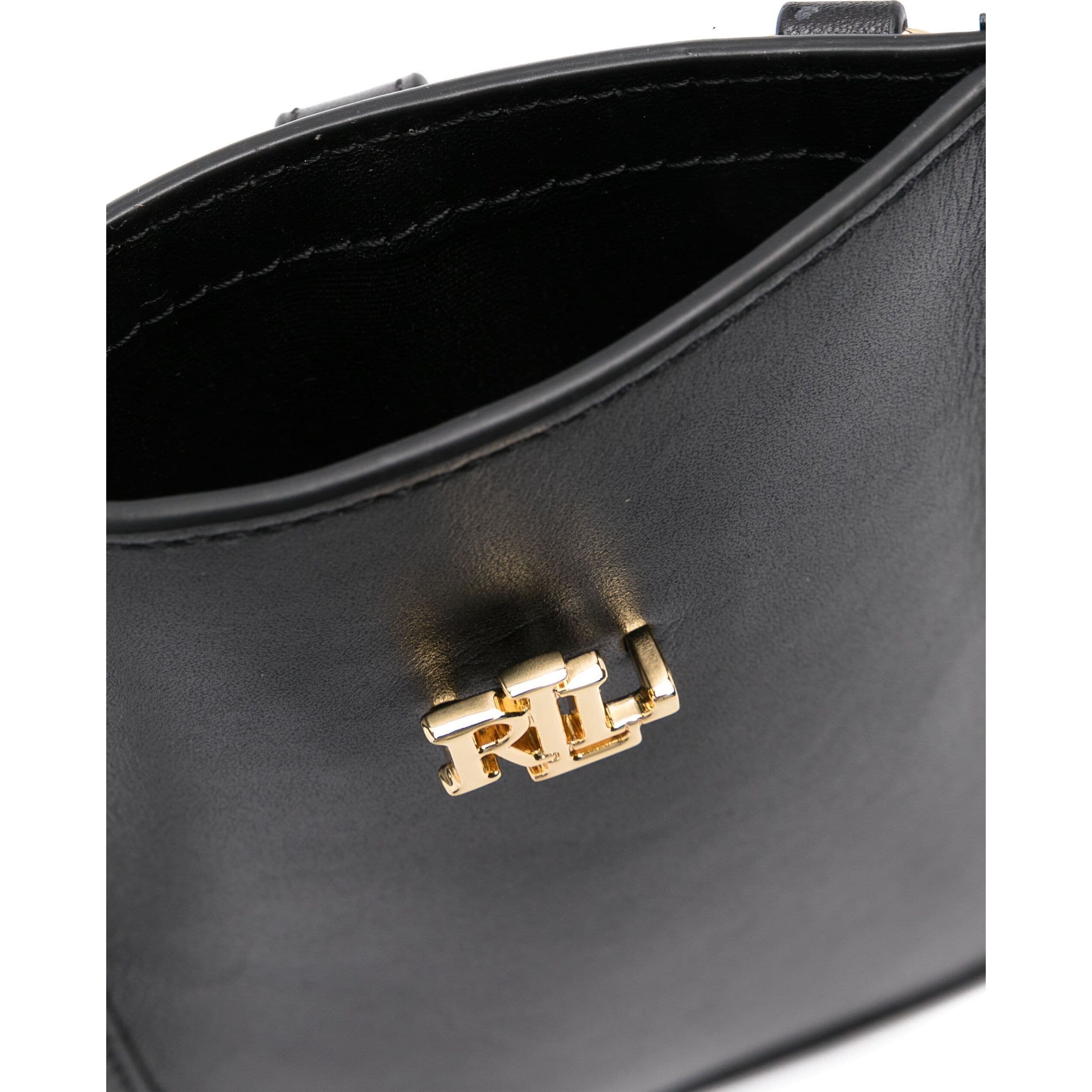 LAUREN RALPH LAUREN Rankinė per petį moterims, Juoda, Crossbody 4