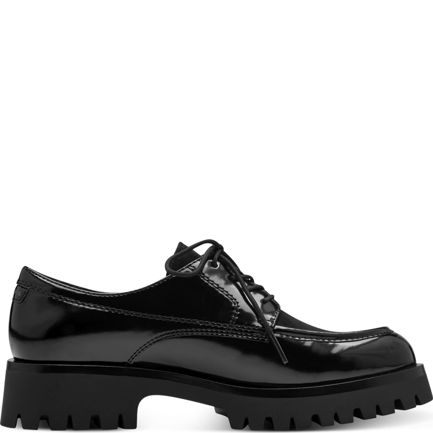 TAMARIS Klasikiniai batai moterims, Juoda, Lace-up 3