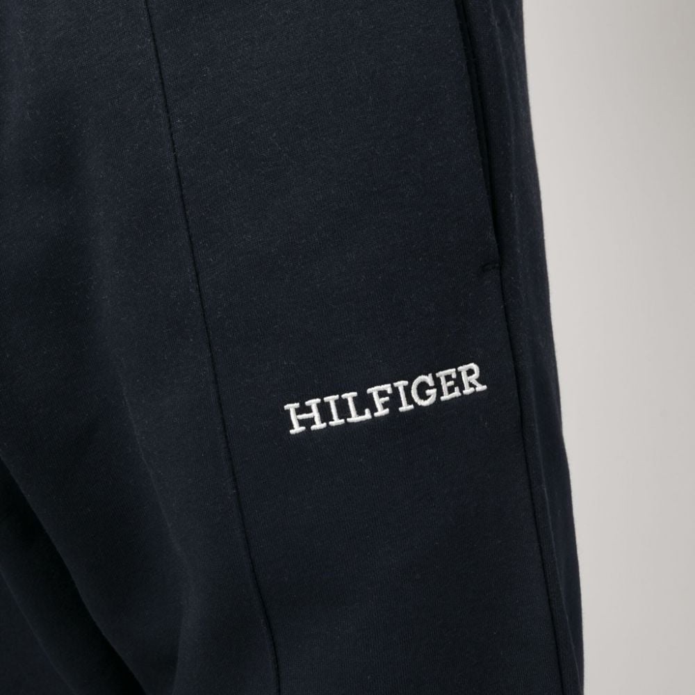 TOMMY HILFIGER Sportinės kelnės vyrams, Mėlyna, Monotype embro sweatpant 4
