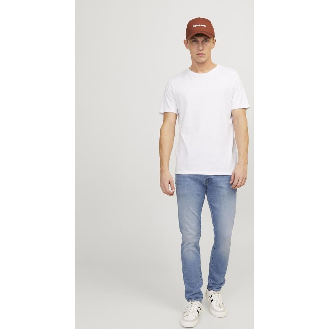 JACK & JONES Slim džinsai vyrams, Mėlyna, Jjiglenn slim 5
