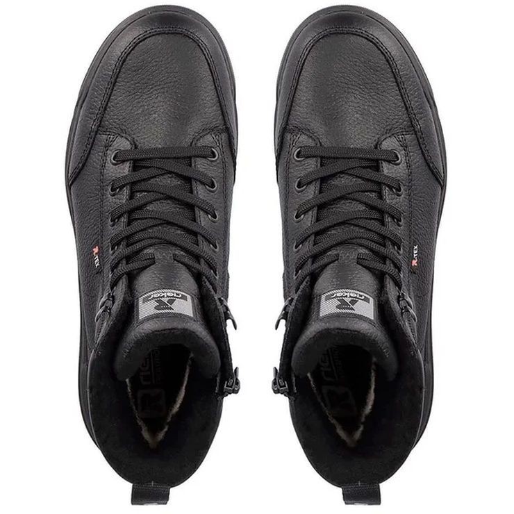 RIEKER EVOLUTION Aulinukai vyrams, Juoda, Men's boots 4