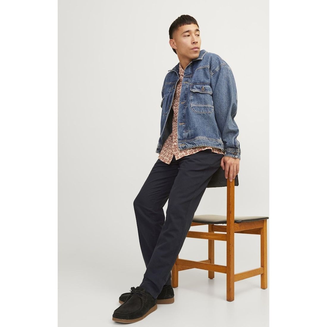 JACK & JONES Kelnės vyrams, Juoda, Jpstace pants 8