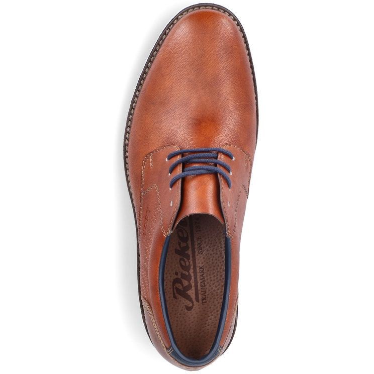 RIEKER Klasikiniai batai vyrams, Ruda, FORMAL 4