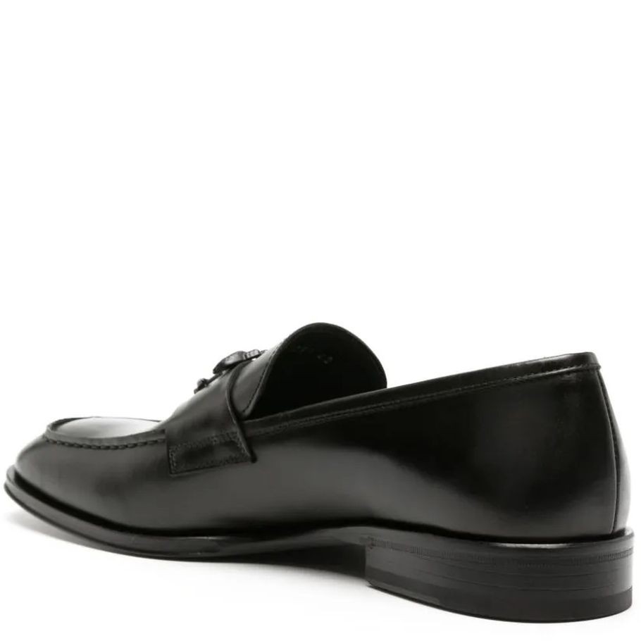 ROBERTO CAVALLI Loaferiai vyrams, Juoda, Loafers 3