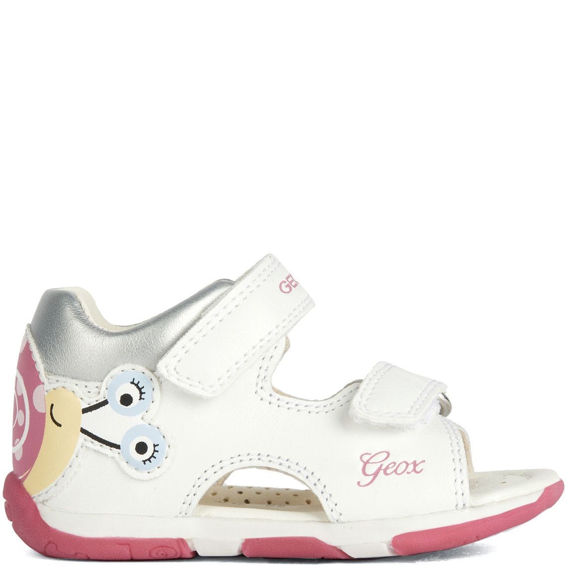 GEOX Basutės mergaitėms, Balta, SANDALS TAPUZ 2