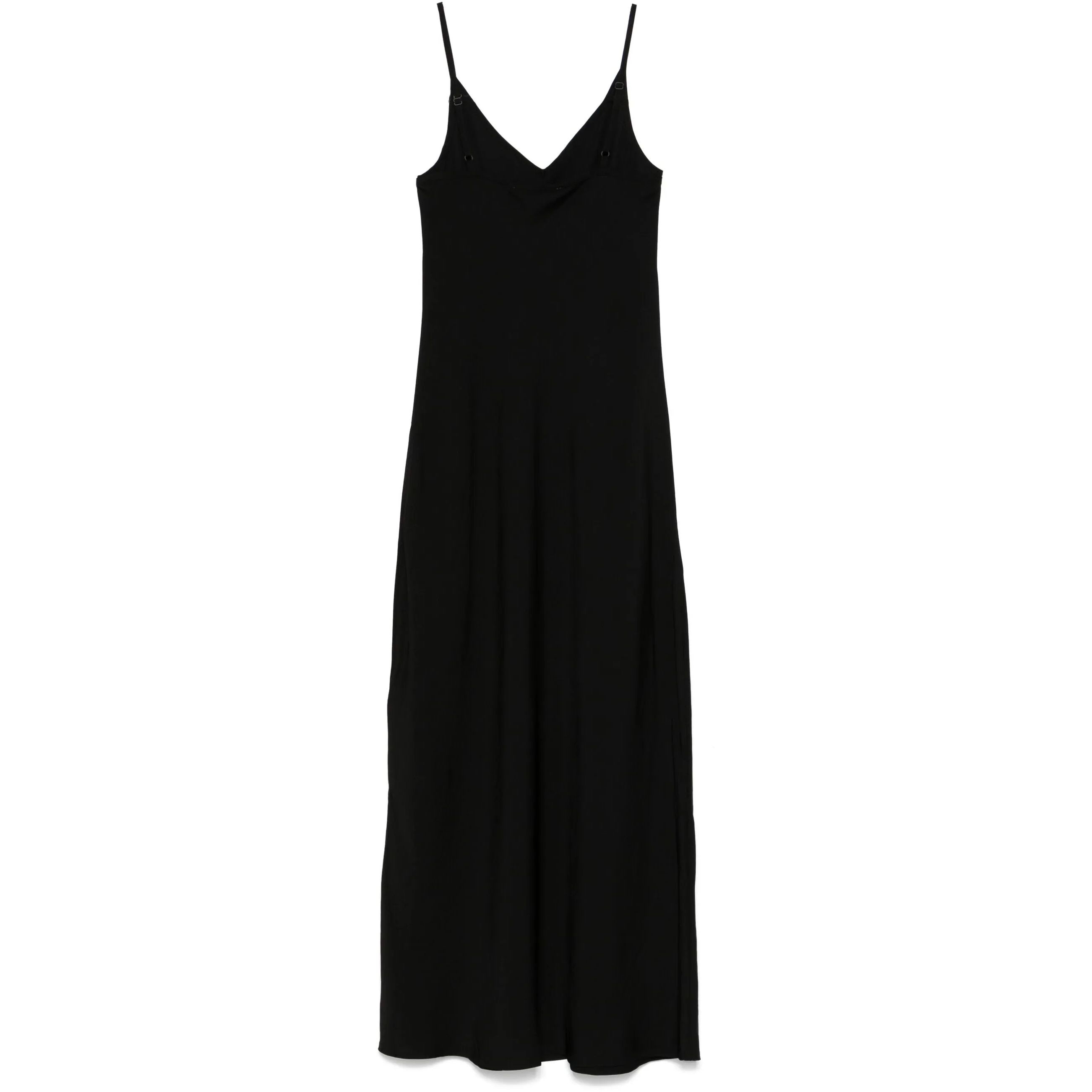 DKNY Midi suknelė moterims, Juoda, Washer satin bias sl 2