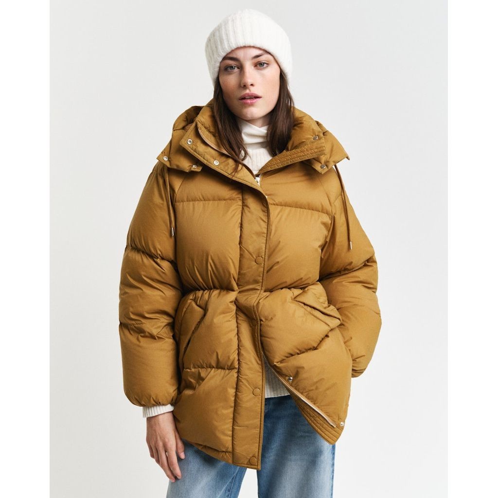 GANT Striukė moterims, Ruda, Mid length down jacket 2