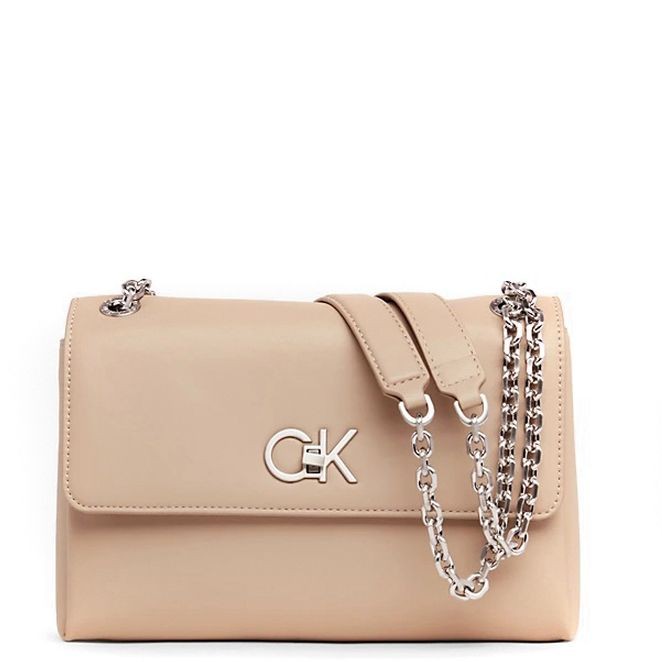 CALVIN KLEIN Rankinė per petį moterims, Mėlyna, Re-lock crossbody 1