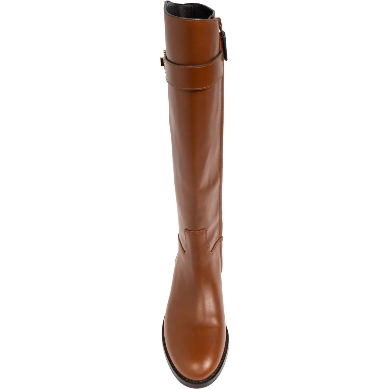 TORY BURCH Auliniai moterims, Ruda, T lock riding boot 4