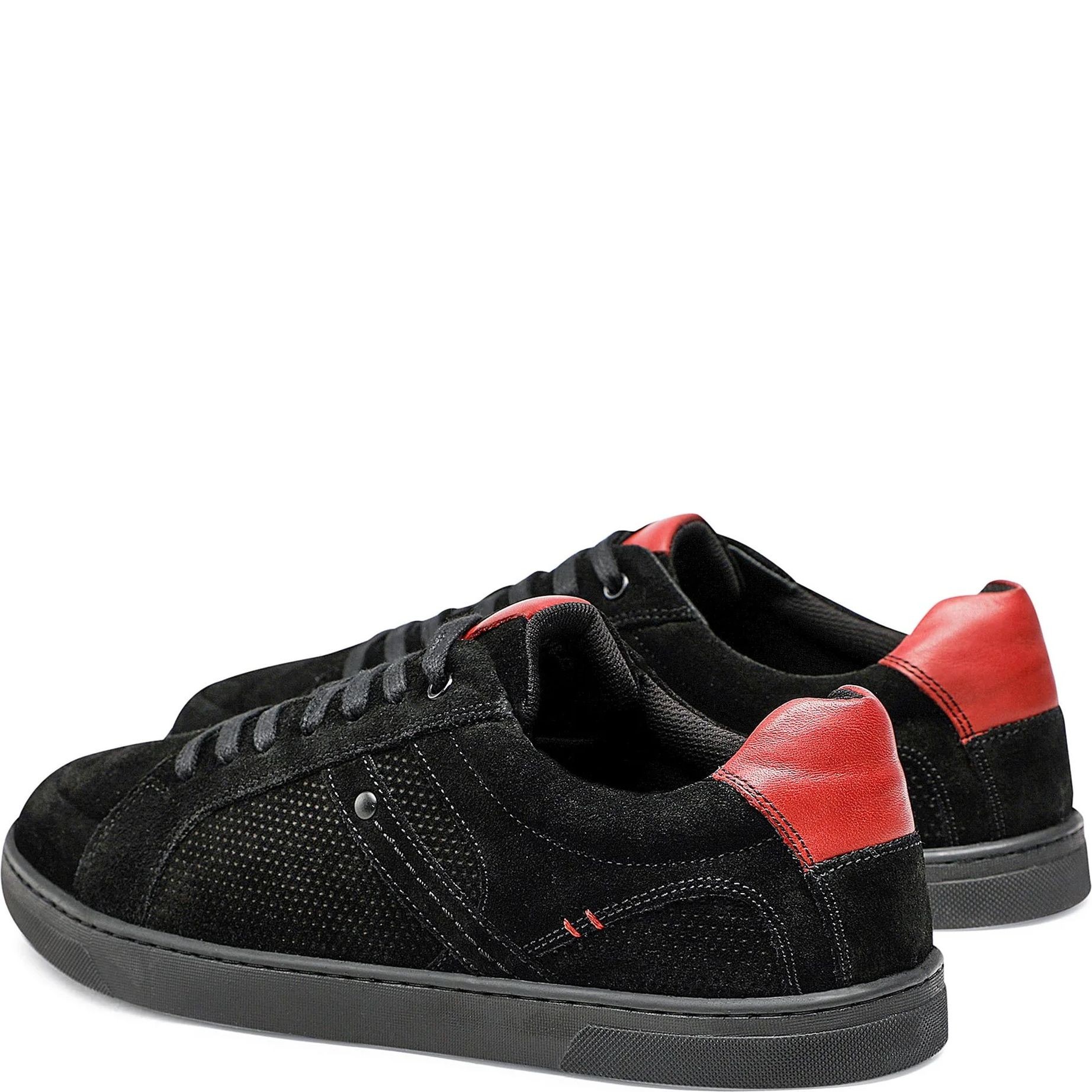 CESARE CAVE Bateliai - vyrams, Juoda, SHOES 3