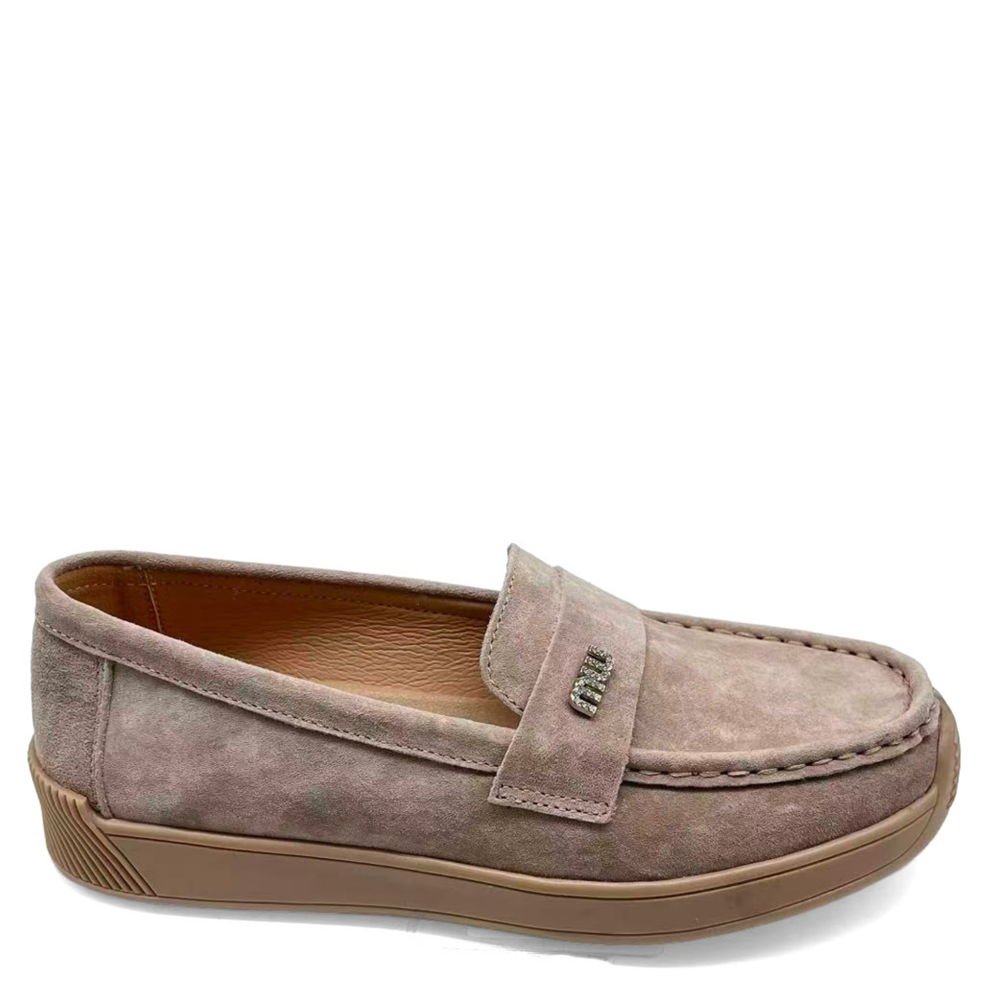 SANTINO MILANO Loaferiai moterims, Smėlio, Loafers 1