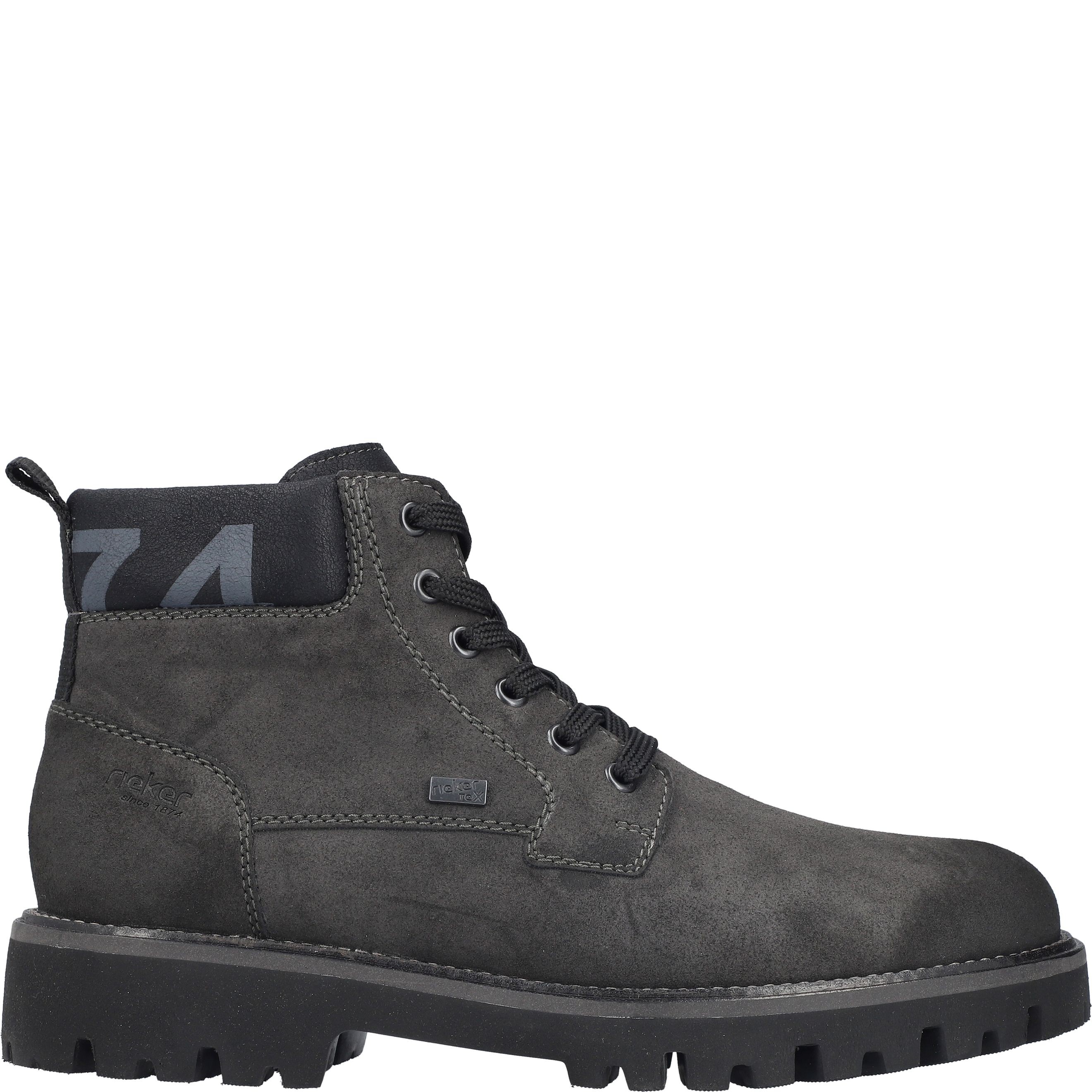 RIEKER Aulinukai vyrams, Pilka, Men's boots 3