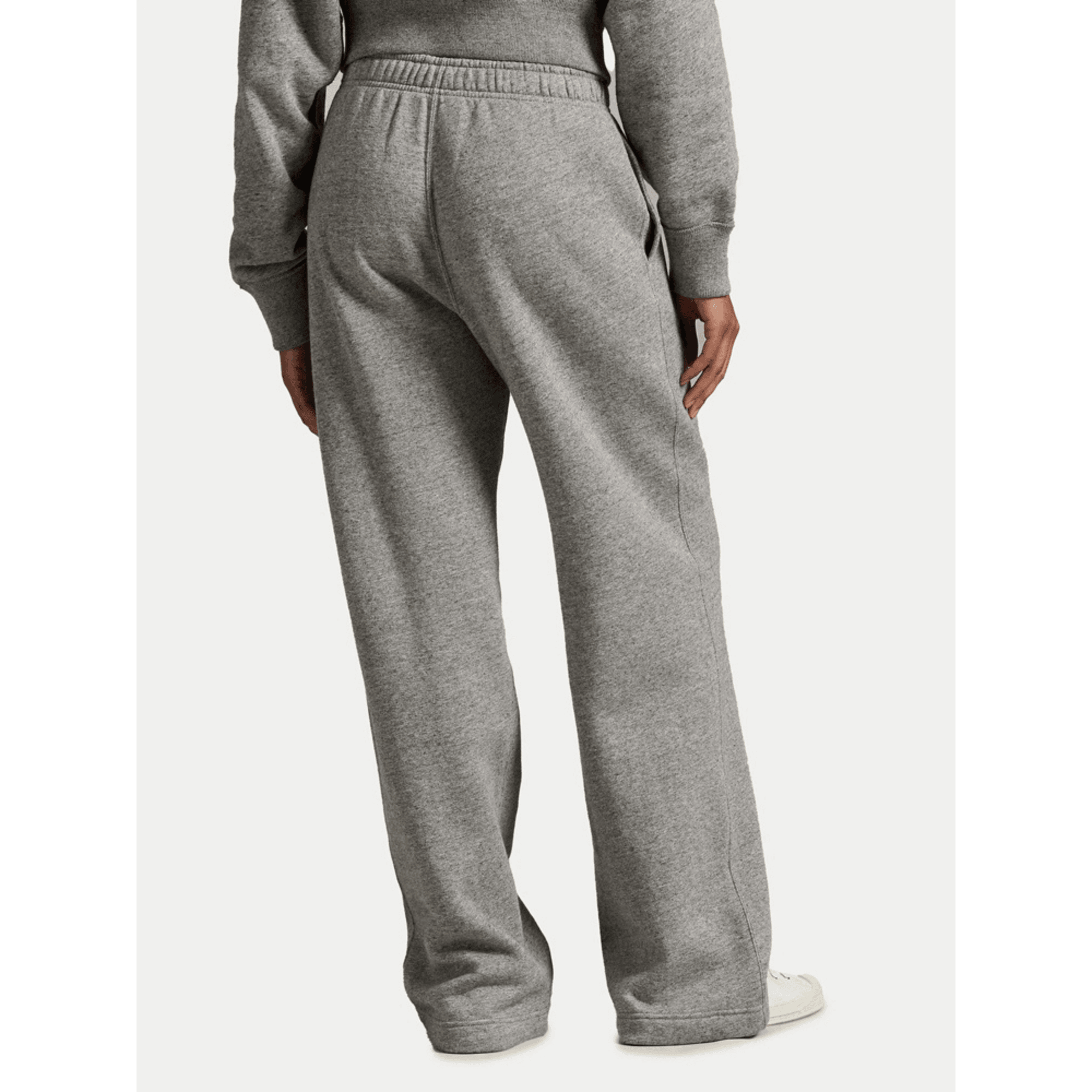 POLO RALPH LAUREN Laisvalaikio kelnės moterims, Pilka, Knit open bottom sweatpant 3
