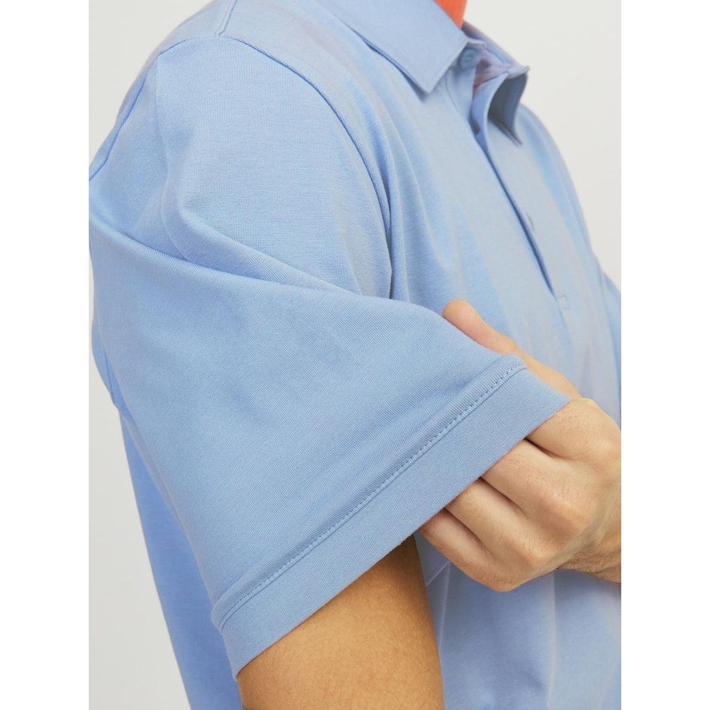 JACK & JONES Polo marškiniai ilgos rank. vyrams, Mėlyna, Jprblaspencer polo long 7