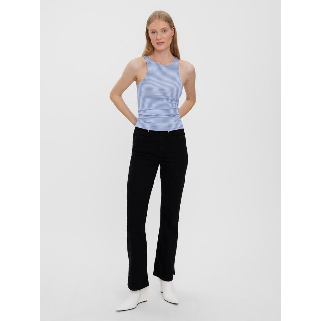 VERO MODA Striukė moterims, Mėlyna, VMJILL SL TOP JRS GA 4