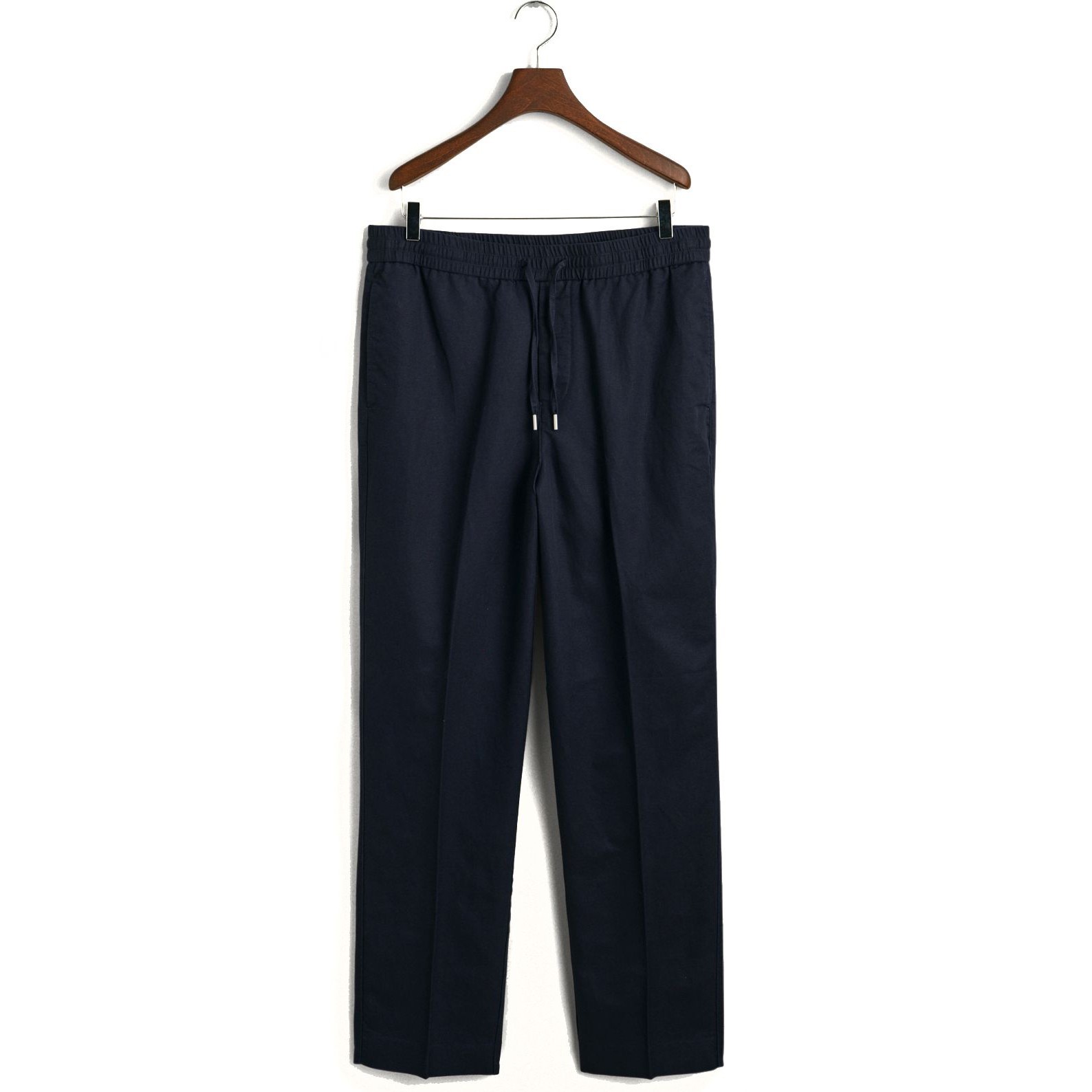 GANT Kelnės vyrams, Mėlyna, cotton-linen trouser