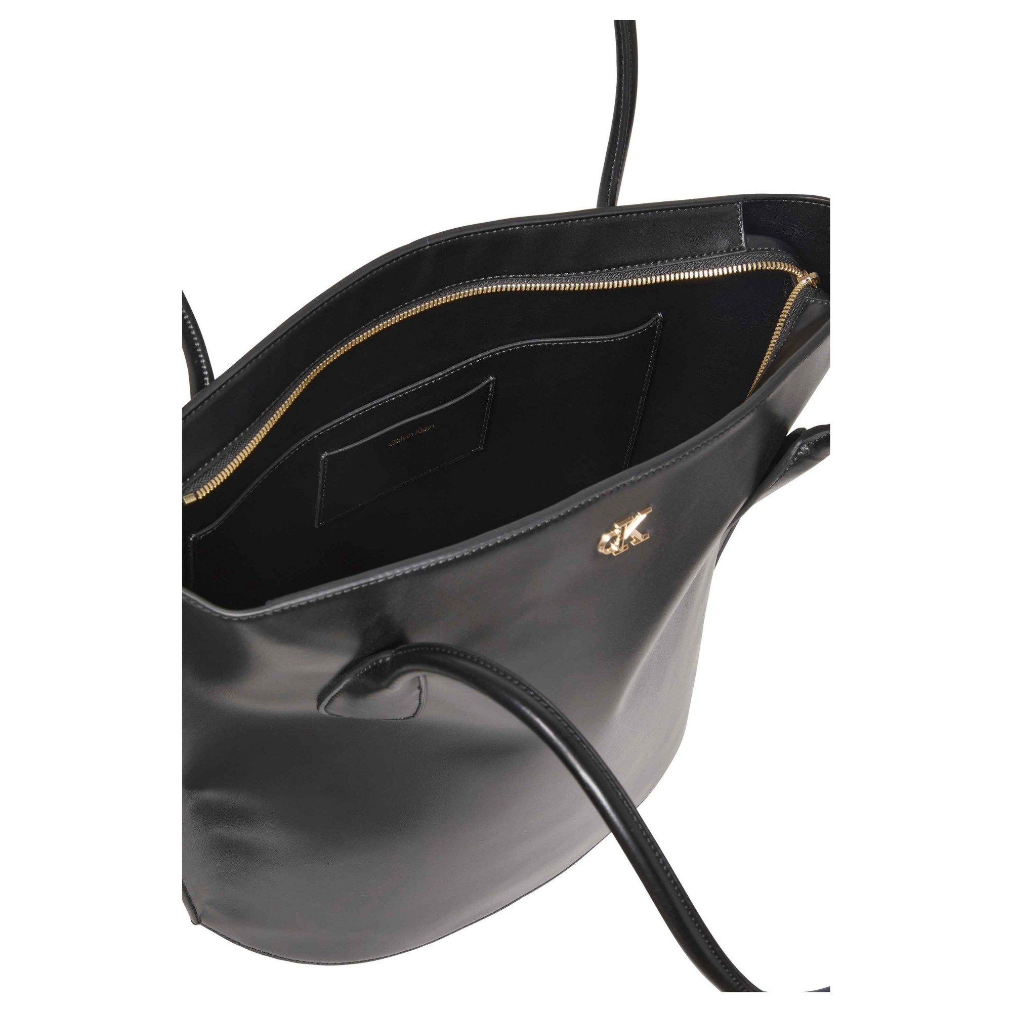 CALVIN KLEIN Pirkinių krepšys moterims, Juoda, CK medium tote 3