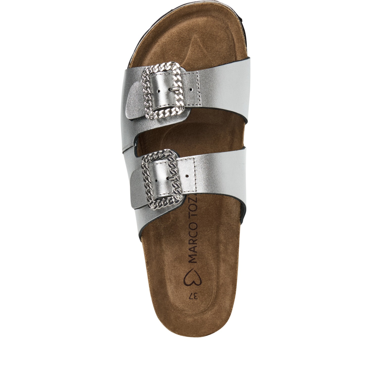 MARCO TOZZI Šlepetės moterims, Smėlio, Slippers 5