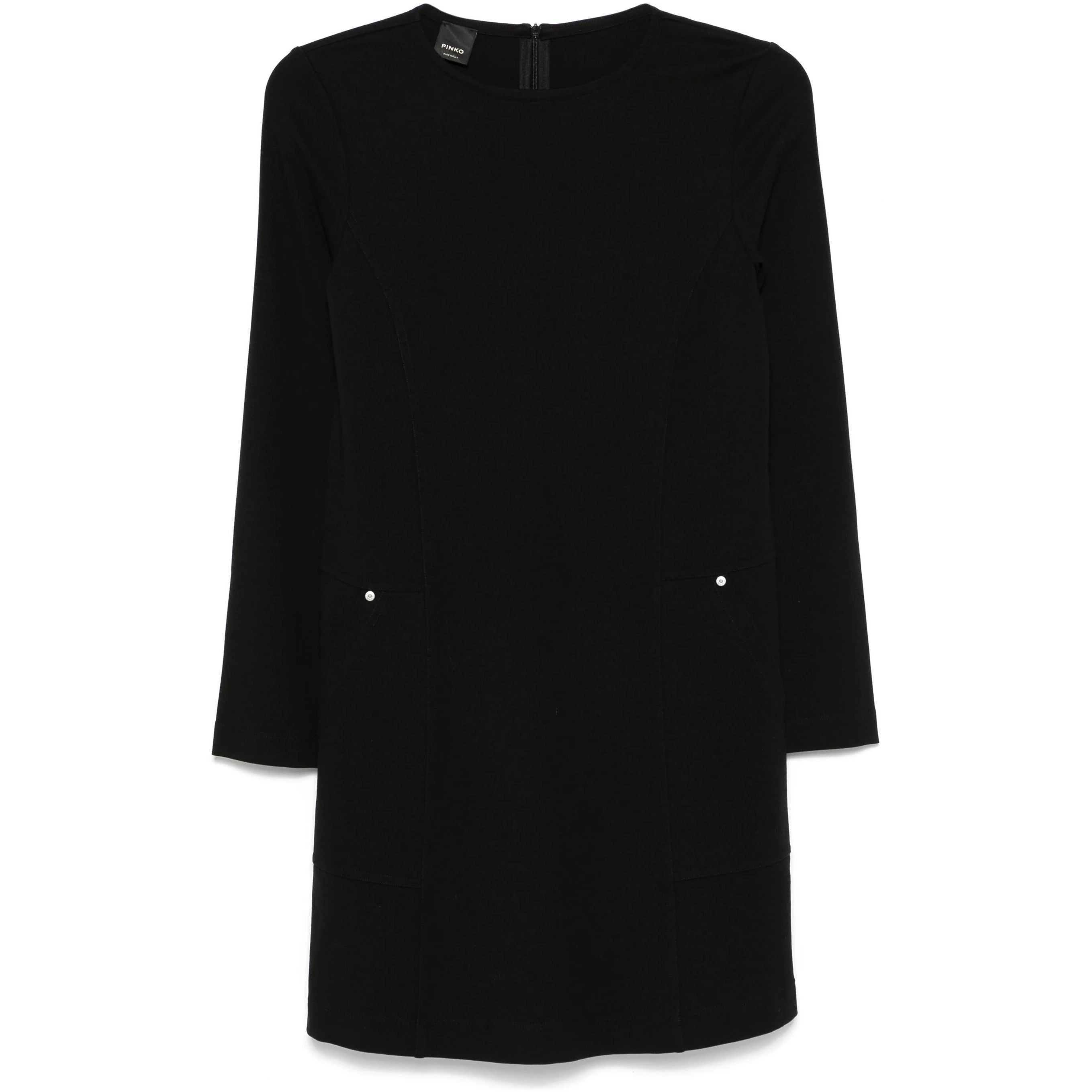 PINKO Midi suknelė moterims, Juoda, Midi dress