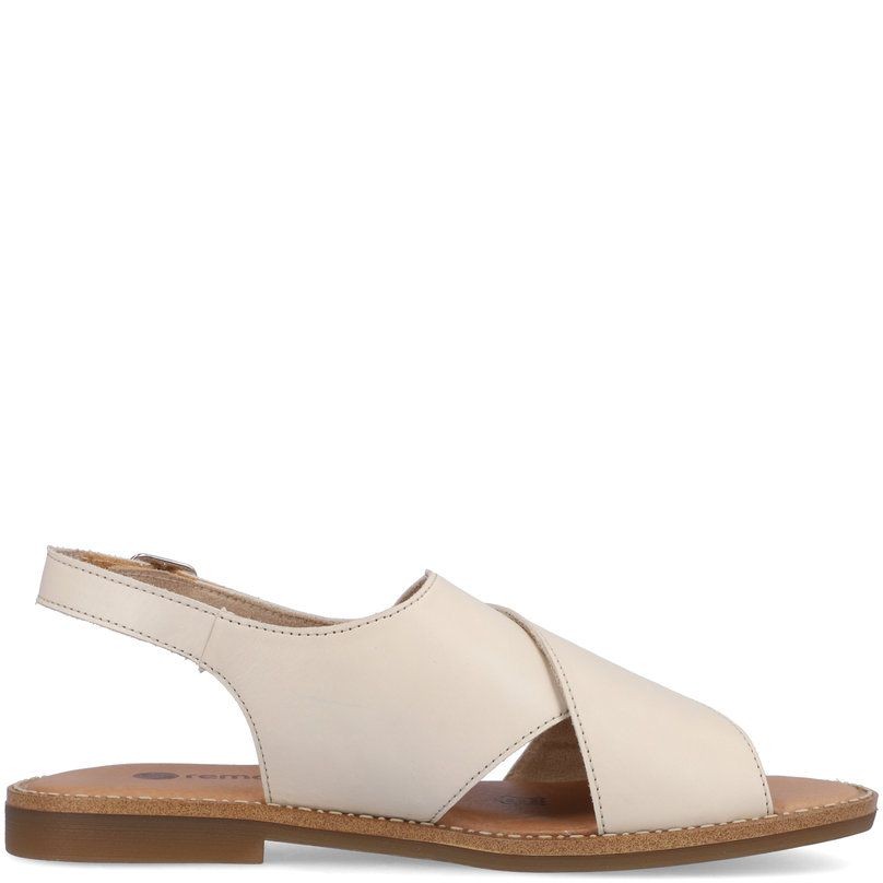 REMONTE Basutės moterims, Smėlio, SANDALS 5