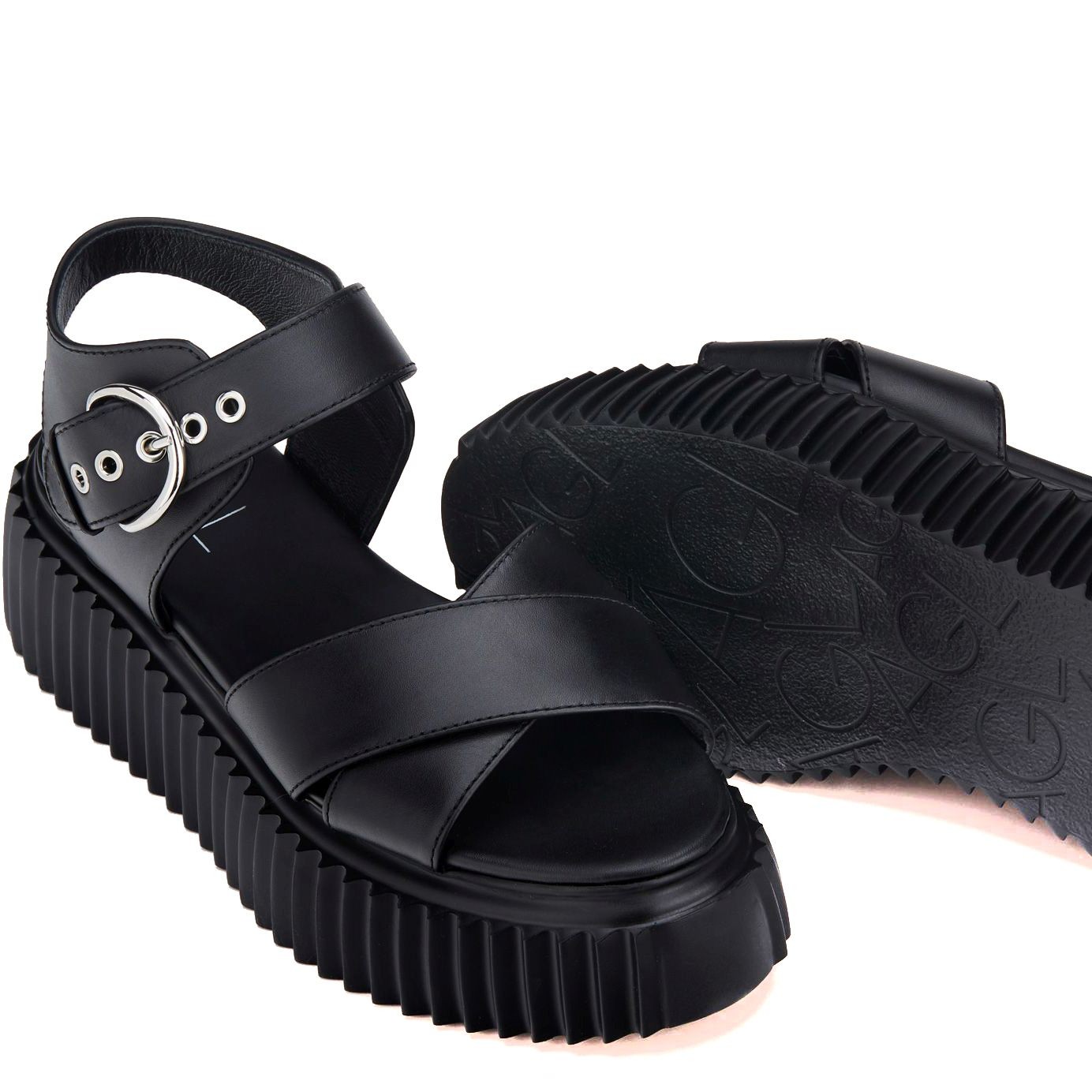 AGL Basutės moterims, Juoda, Aurora sandals 5