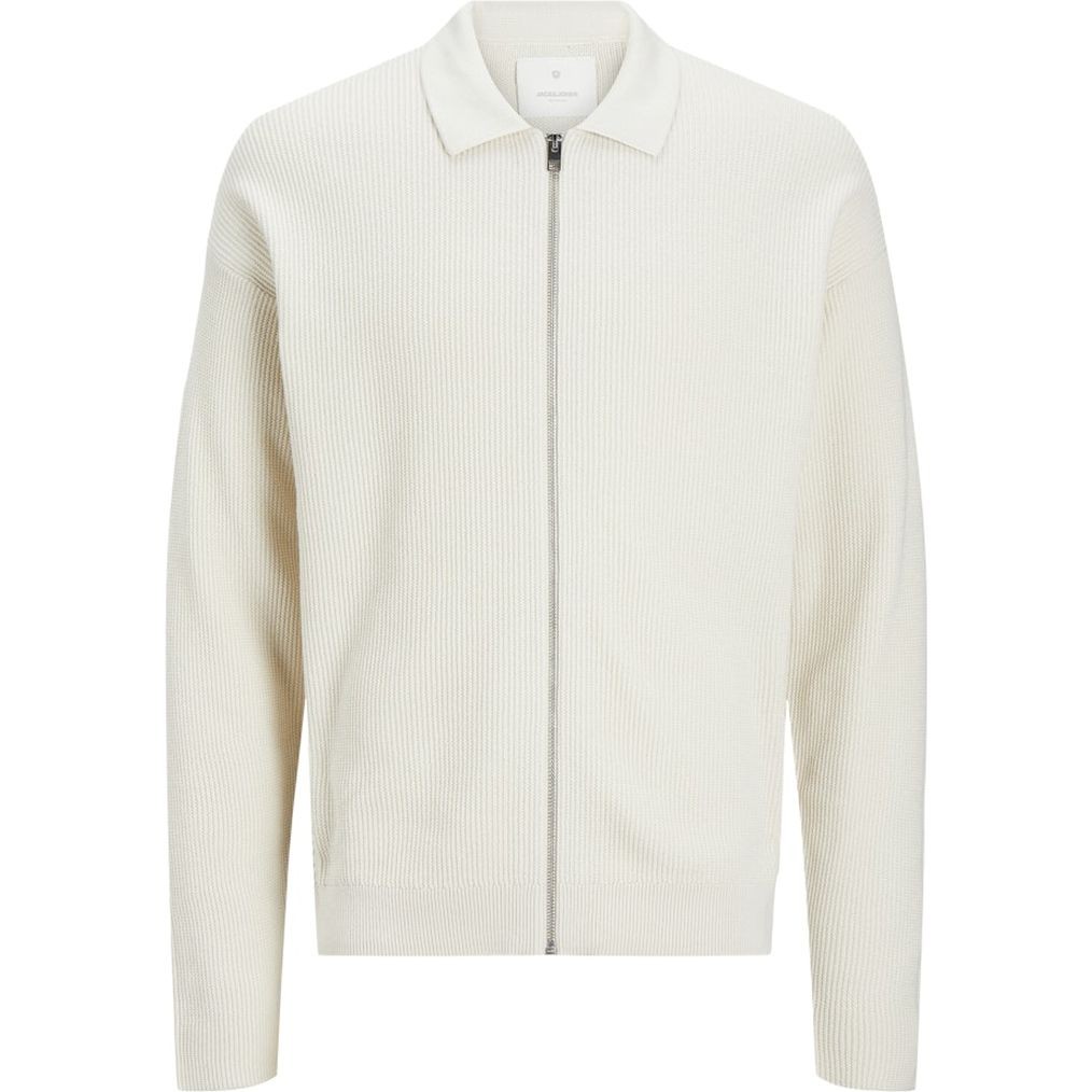 JACK & JONES Kardiganas vyrams, Balta, Jprccsprin cardigans 1