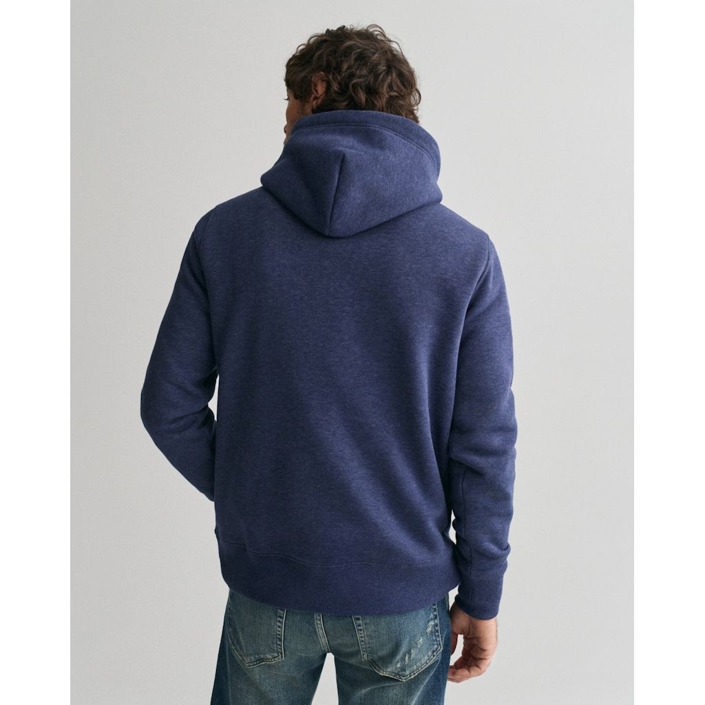GANT Džemperis vyrams, Mėlyna, Reg shield hoodie 3