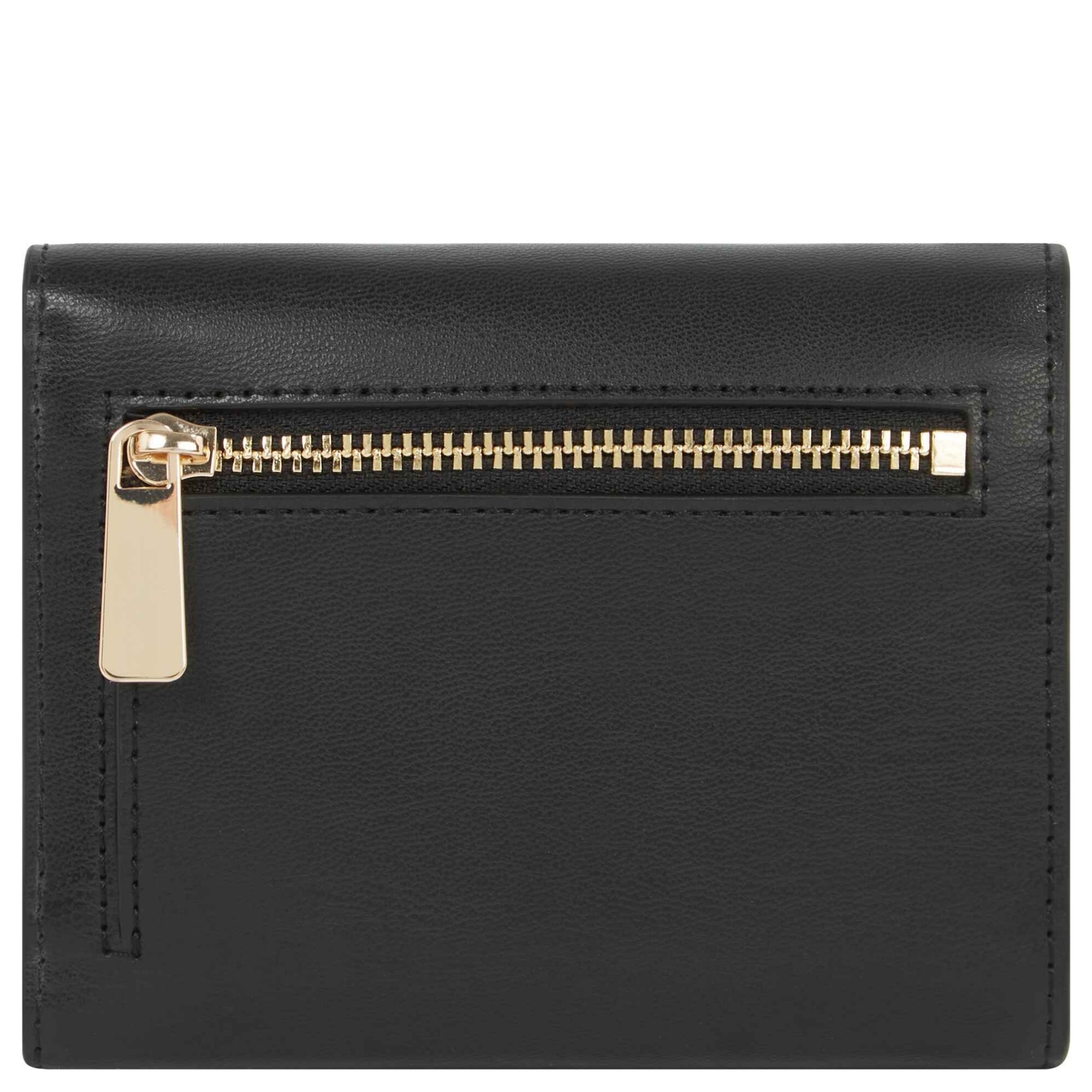 TOMMY HILFIGER Piniginė moterims, Juoda, TH icon trifold 2