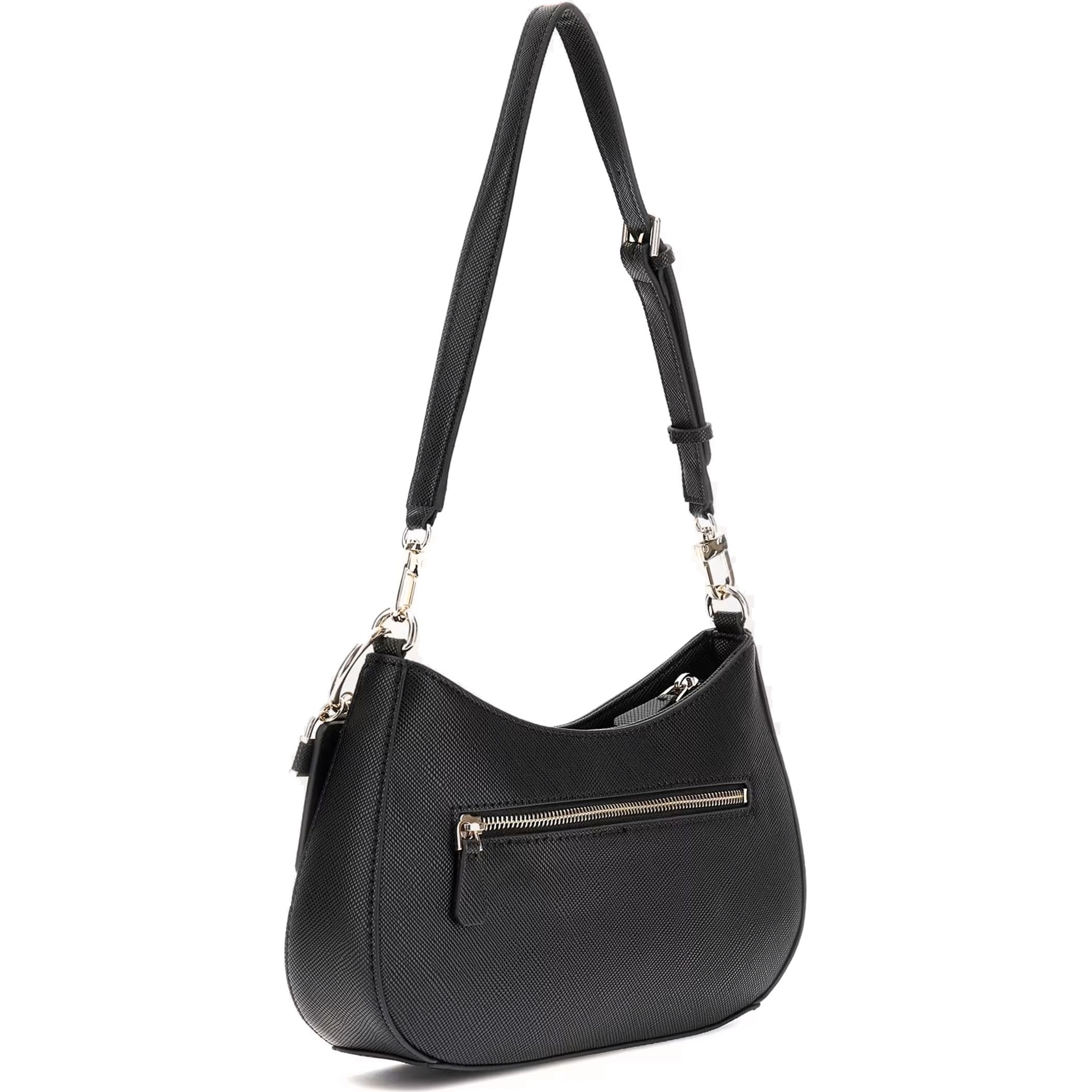GUESS Rankinė per petį moterims, Juoda, Noelle shoulder bag 2