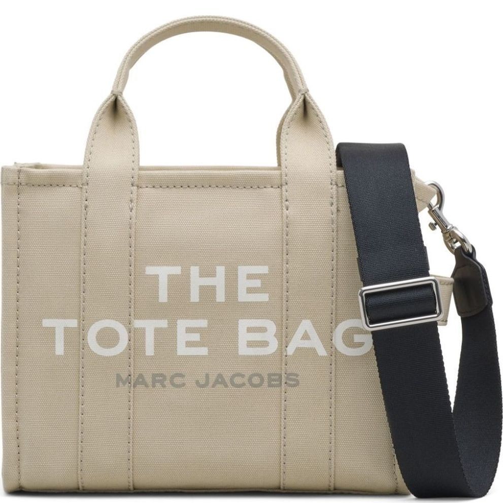 MARC JACOBS Pirkinių krepšys moterims, Smėlio, Mini tote 1