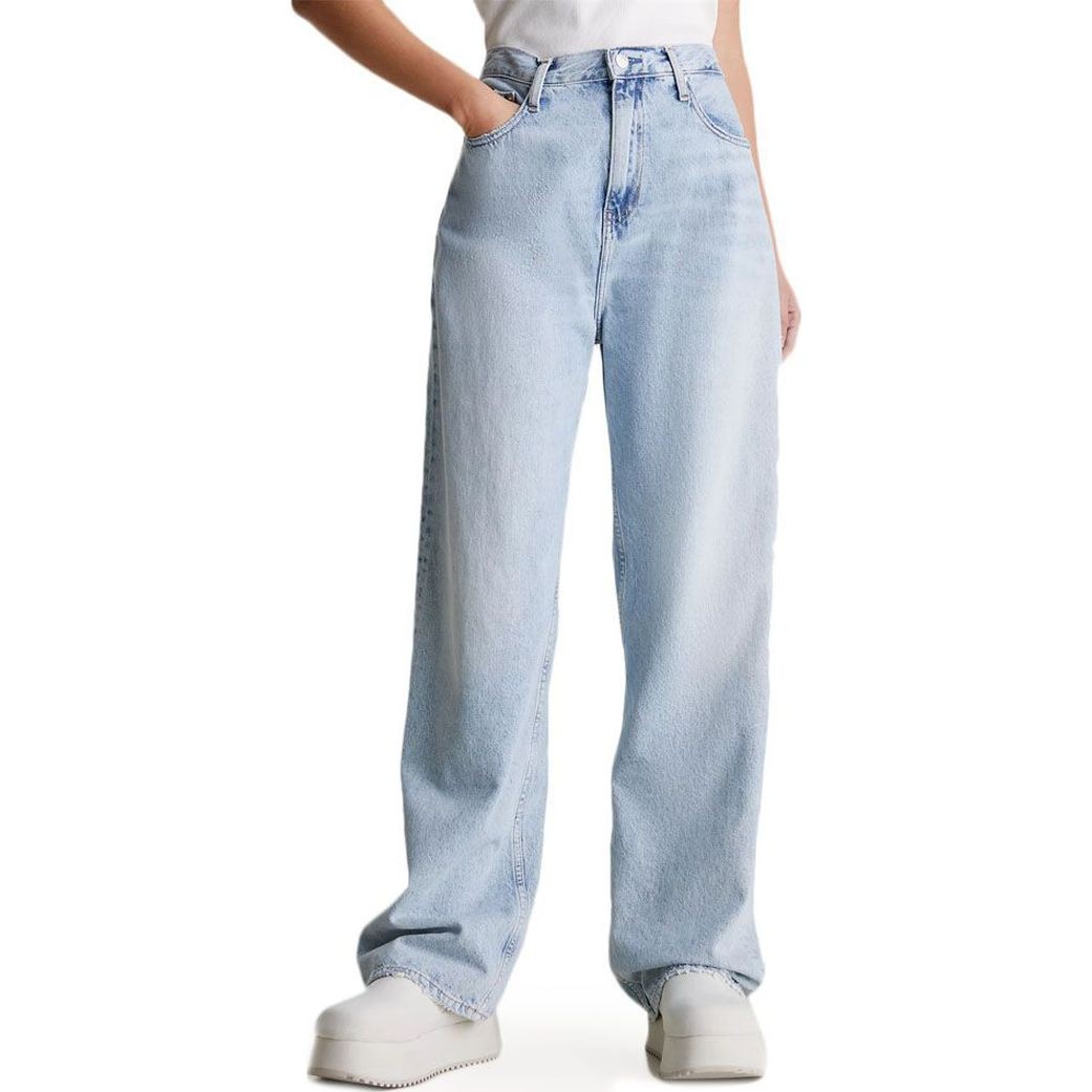 CALVIN KLEIN JEANS Tiesūs džinsai moterims, Mėlyna, Jogger 2