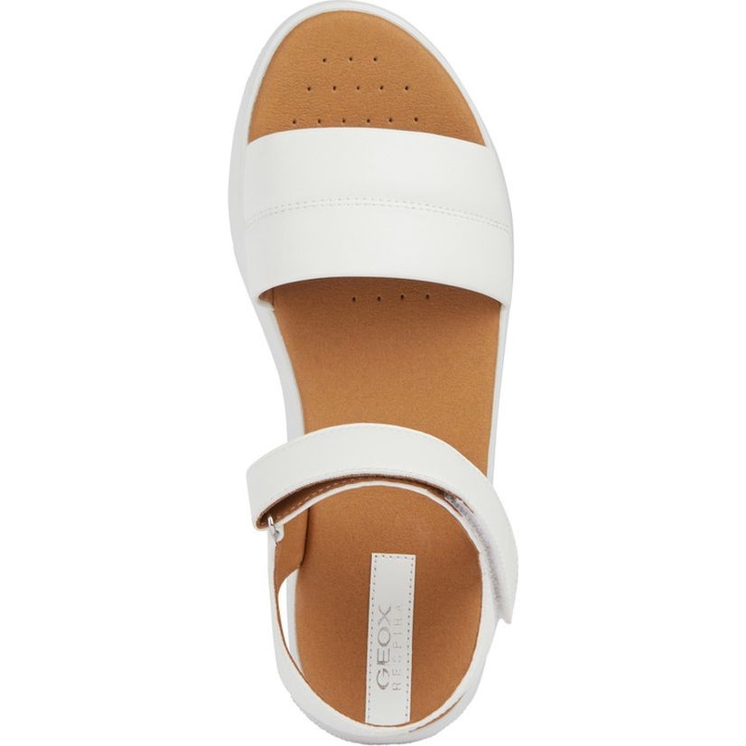 GEOX Basutės moterims, Balta, Dandra sandals 5