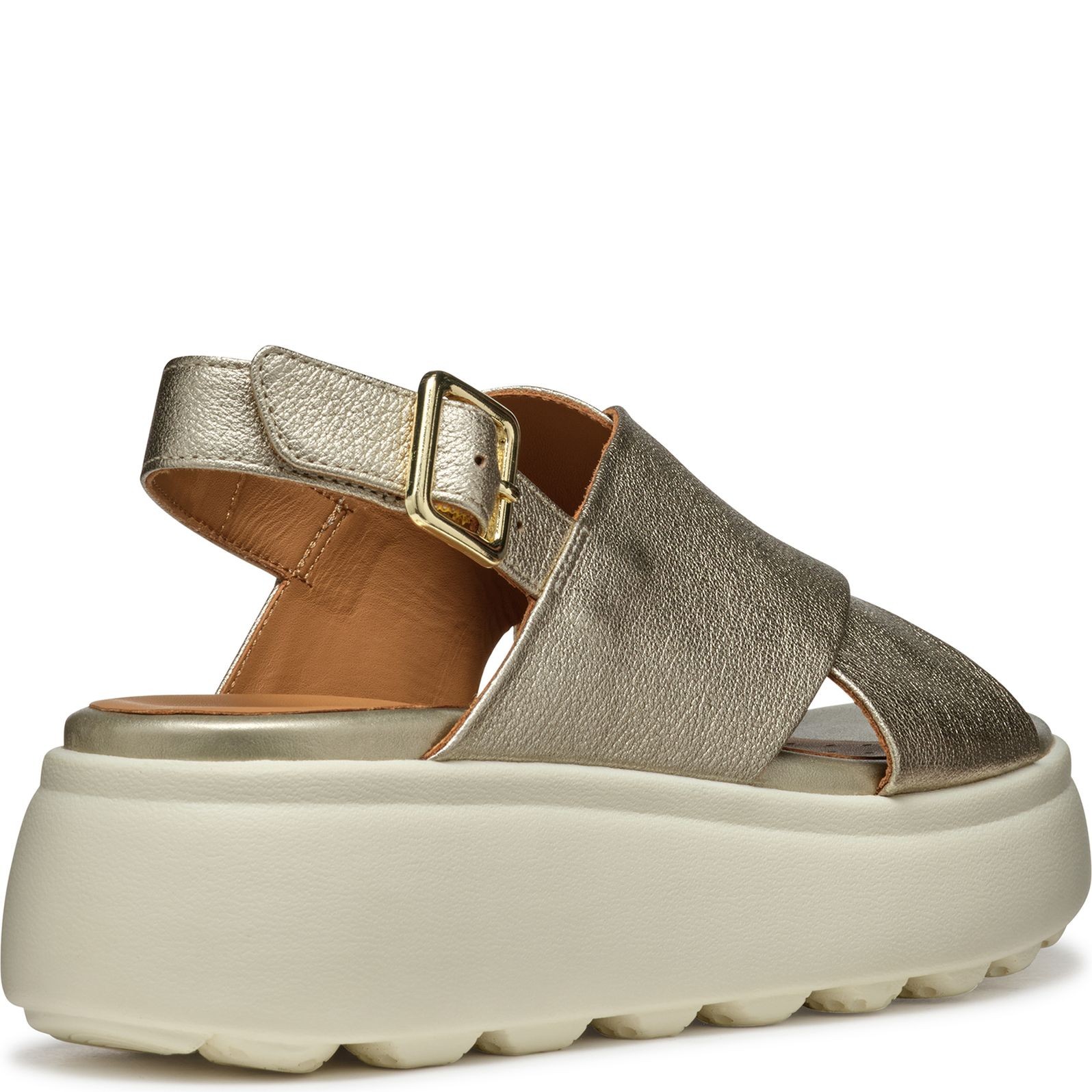 GEOX Basutės moterims, Auksinė, Spherica ec4 sandals 3