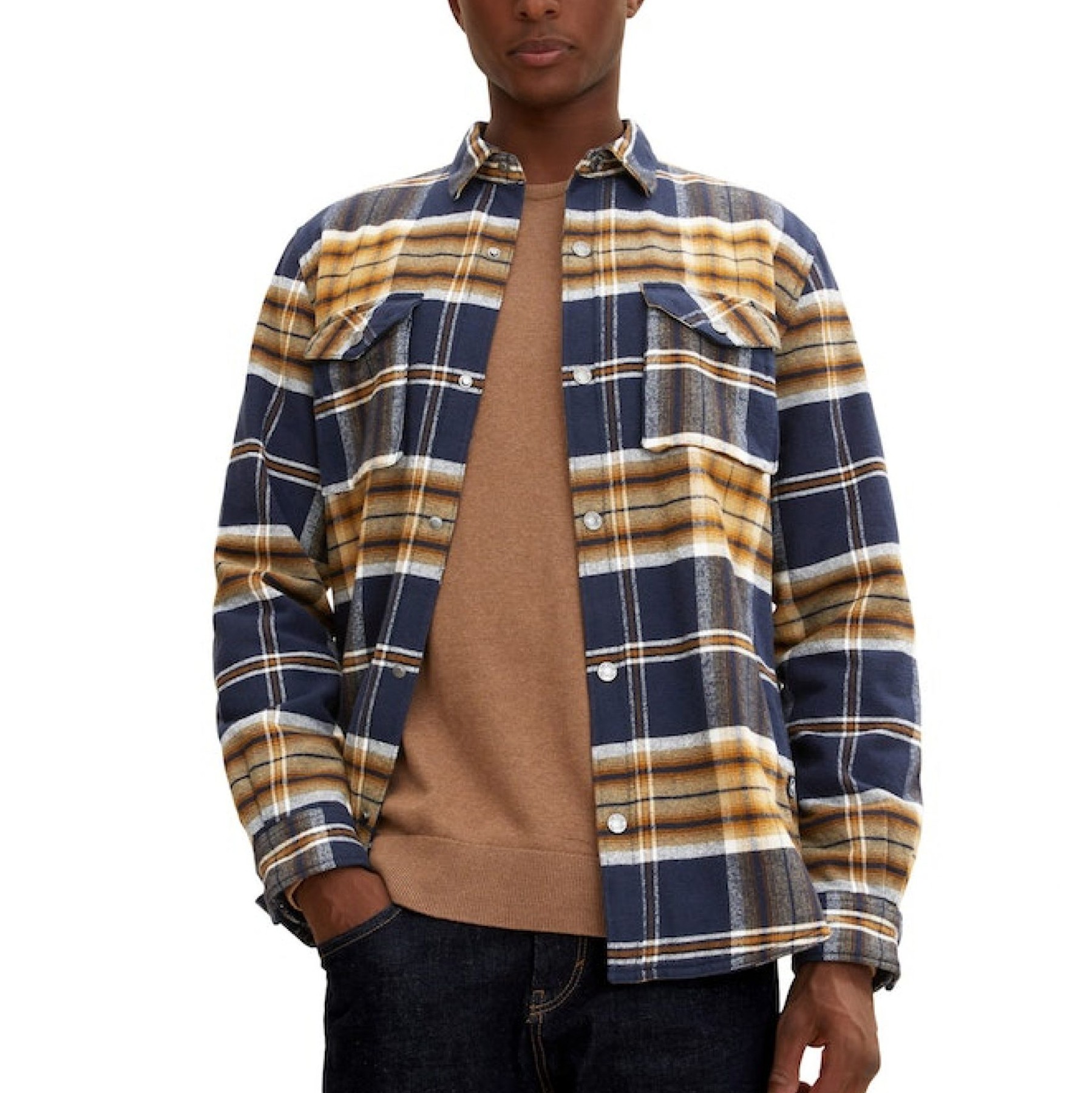 TOM TAILOR Švarkas vyrams, Mėlyna, Švarkas 2