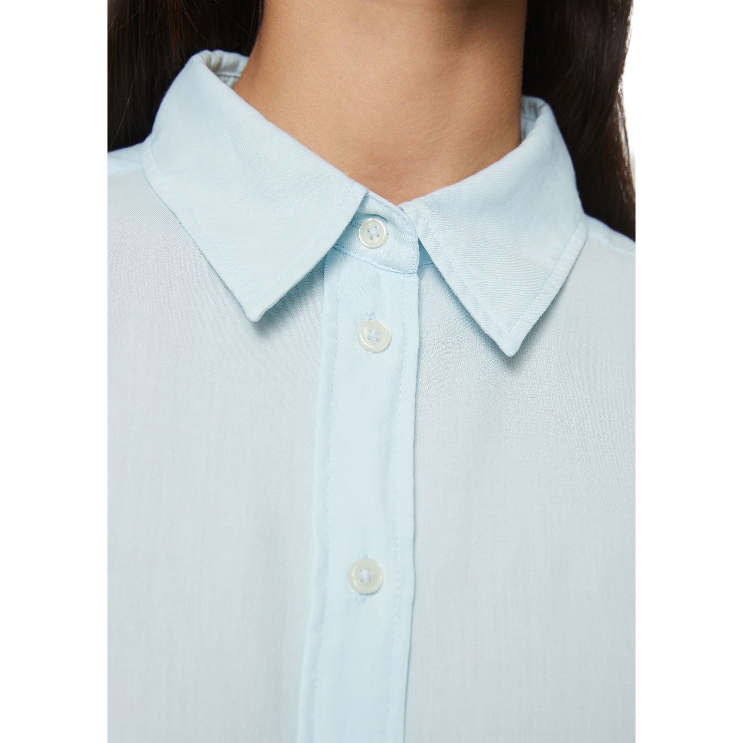 MARC O'POLO Marškiniai ilgomis rankovėmis moterims, Mėlyna 4