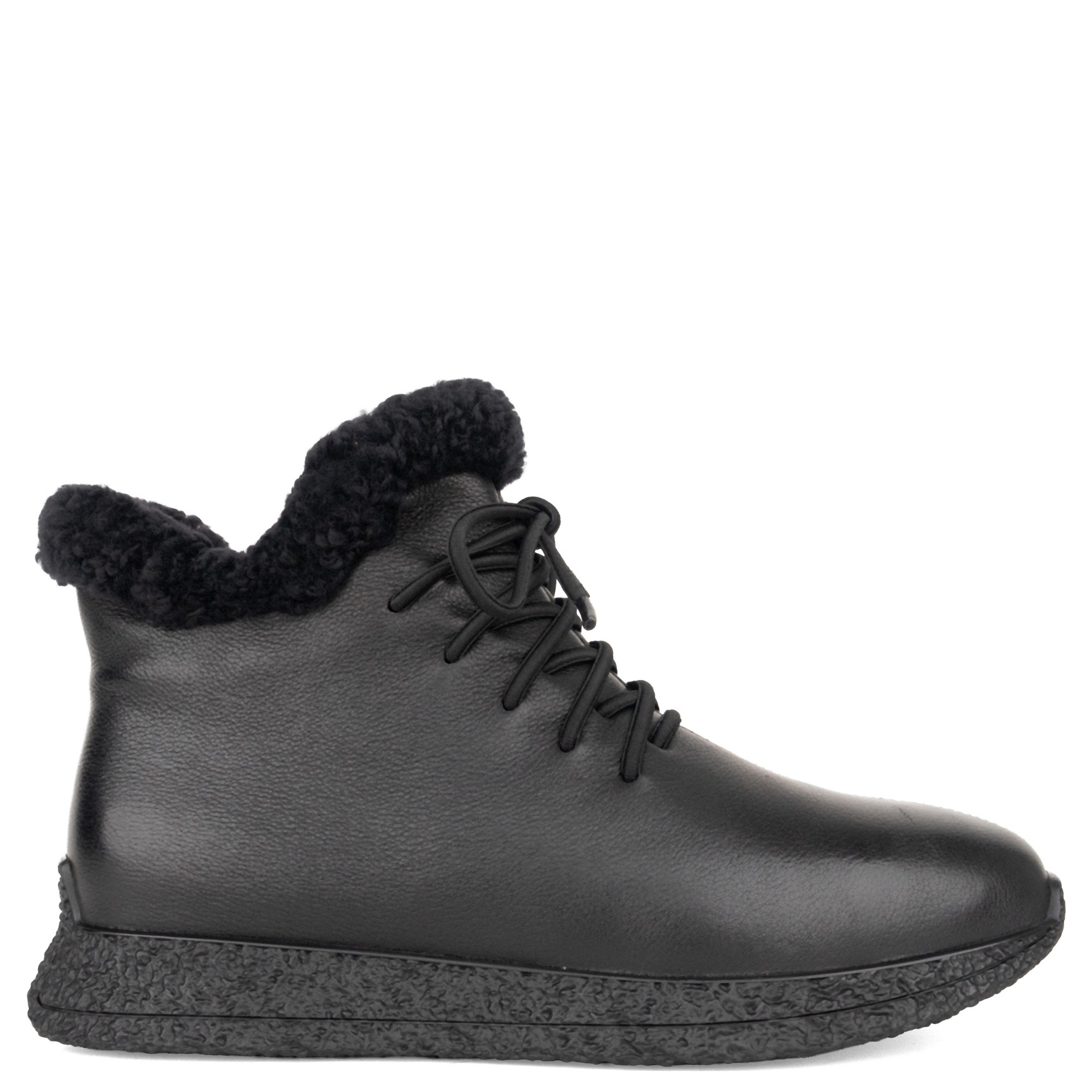 LINDA BAUMANN Pašiltinti aulinukai moterims, Juoda, Wm booties 2