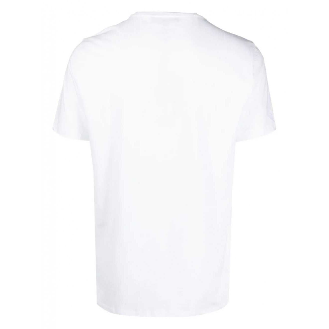 MICHAEL KORS Marškinėliai trump. rankovėmis vyrams, Balta, Emb aviator tee 2