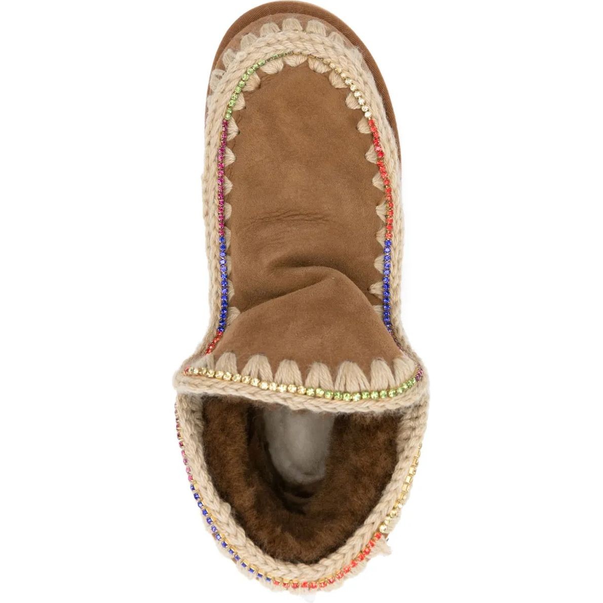 MOU Aulinukai moterims, Ruda, Eskimo 18 platform rhinestones 4