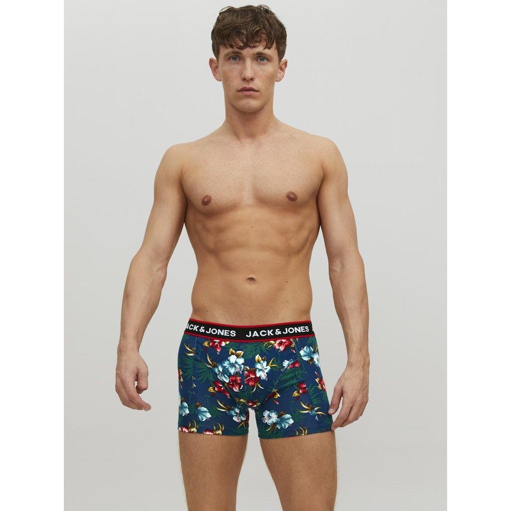 JACK & JONES Kelnaitės vyrams, JACFLOWER TRUNKS 3 P 2