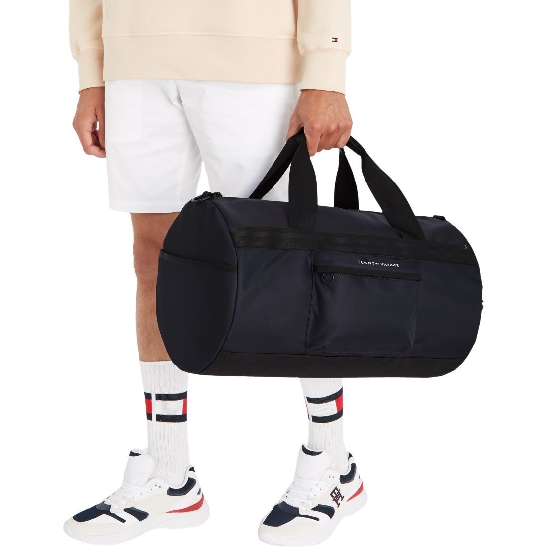 TOMMY HILFIGER Rankinė, krepšys vyrams, Mėlyna, Skyline duffle 3