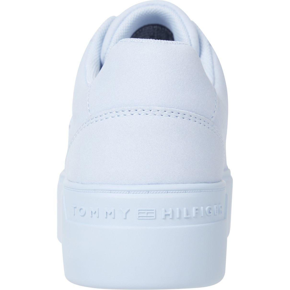 TOMMY HILFIGER Laisvalaikio bateliai moterims, Mėlyna, Platform court sneaker 4