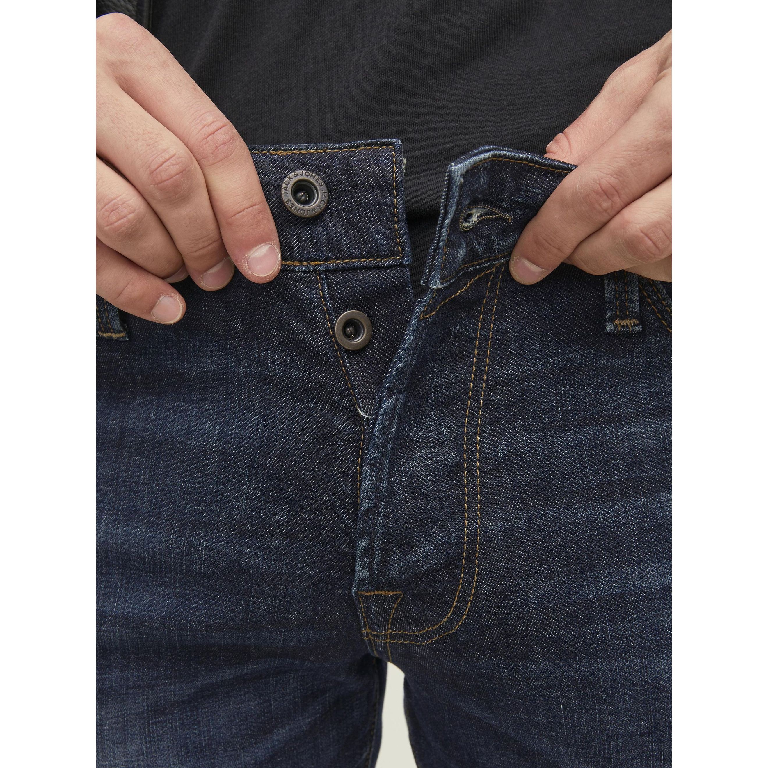 JACK & JONES Slim džinsai vyrams, JJIGLENN JJICON JJ 5 7