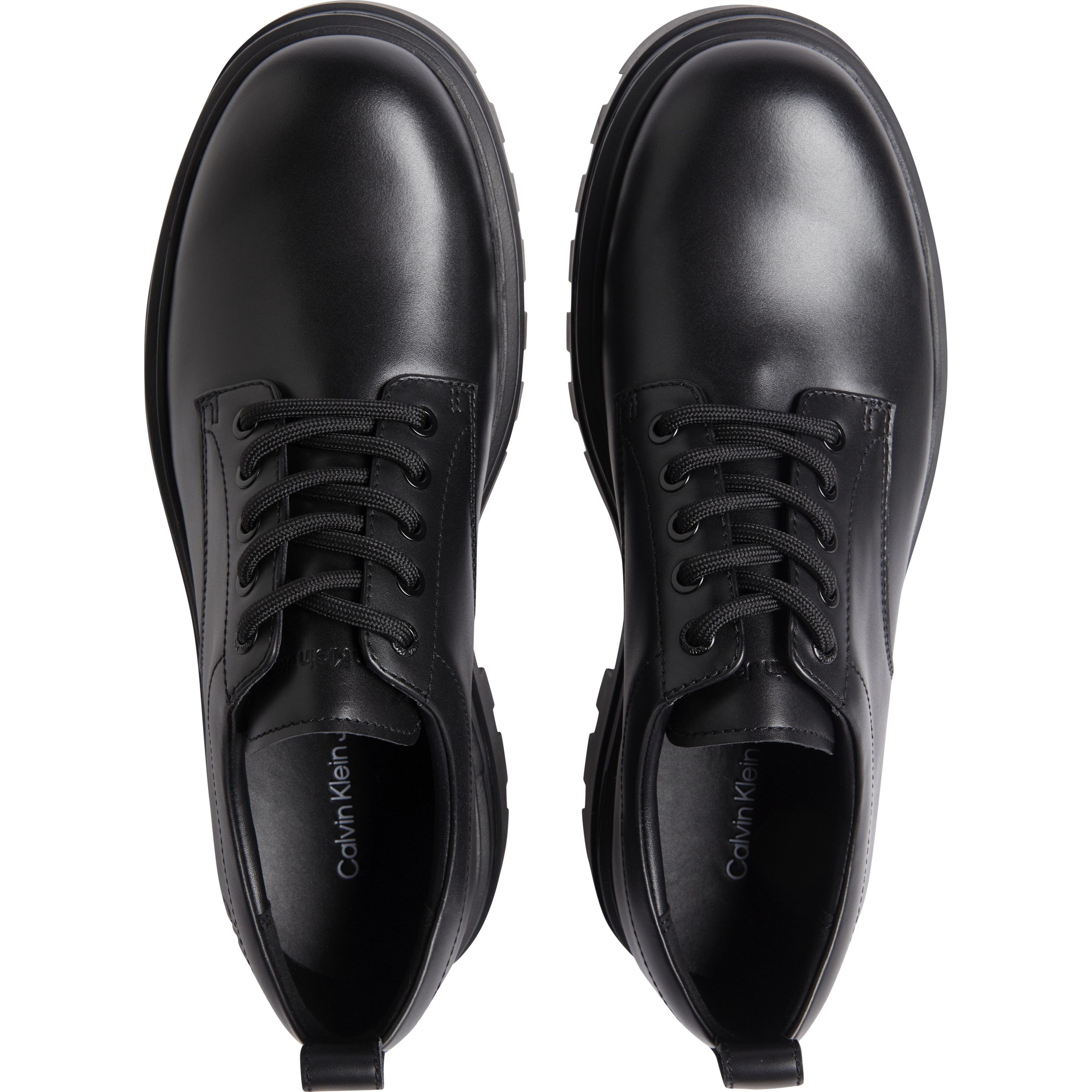 CALVIN KLEIN JEANS Klasikiniai batai vyrams, Juoda, Lugged derby shoe 4