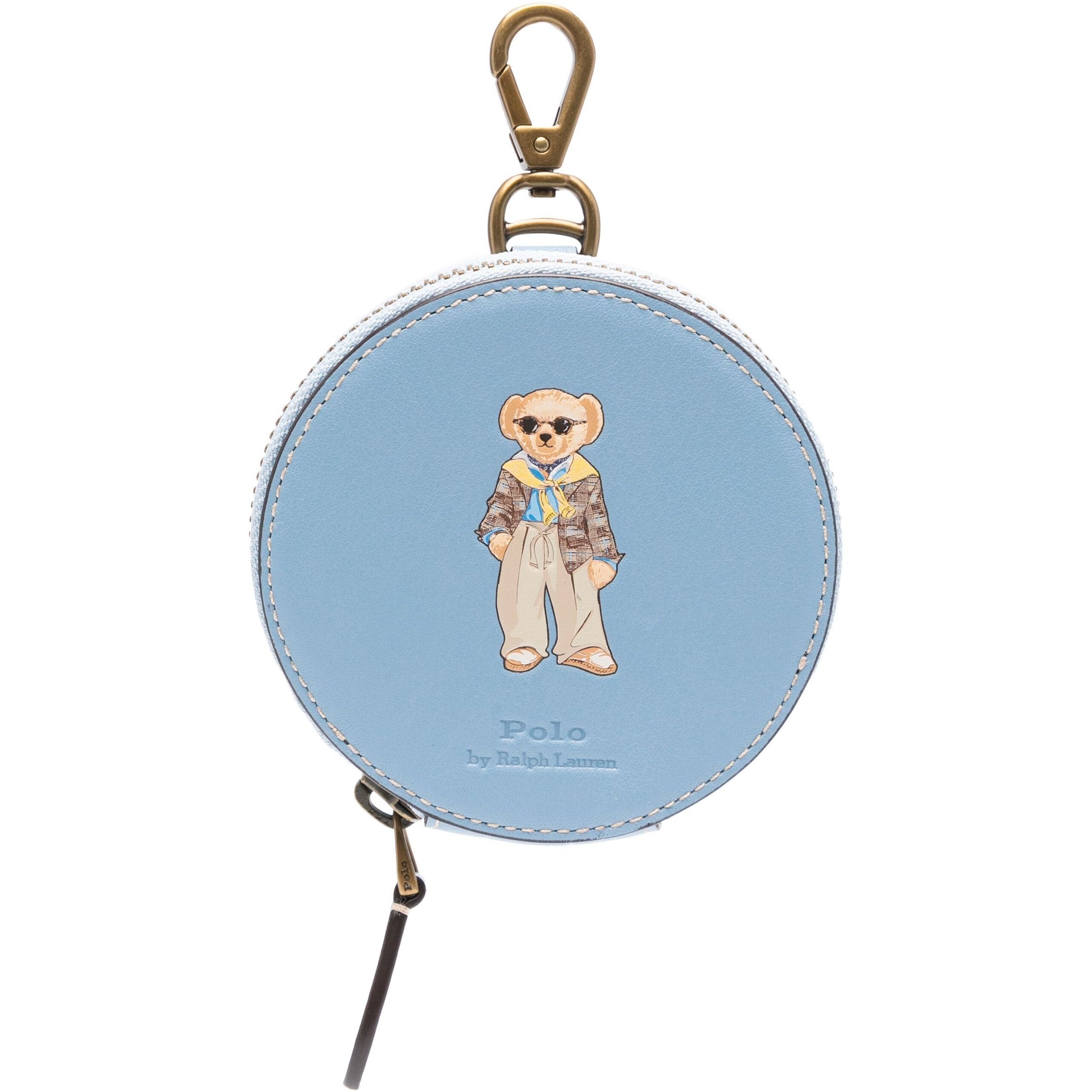 POLO RALPH LAUREN Piniginė moterims, Mėlyna, Small wallet 1