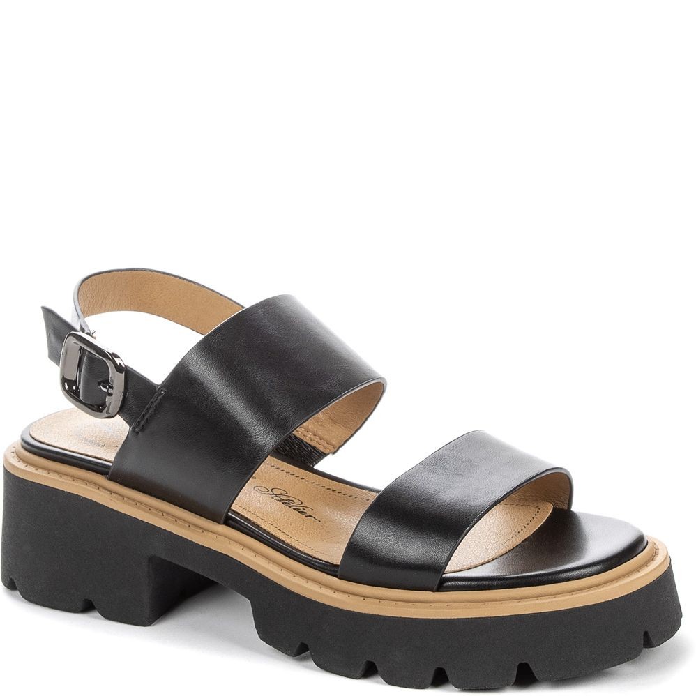 BETSY Basutės moterims, Juoda, SANDALS