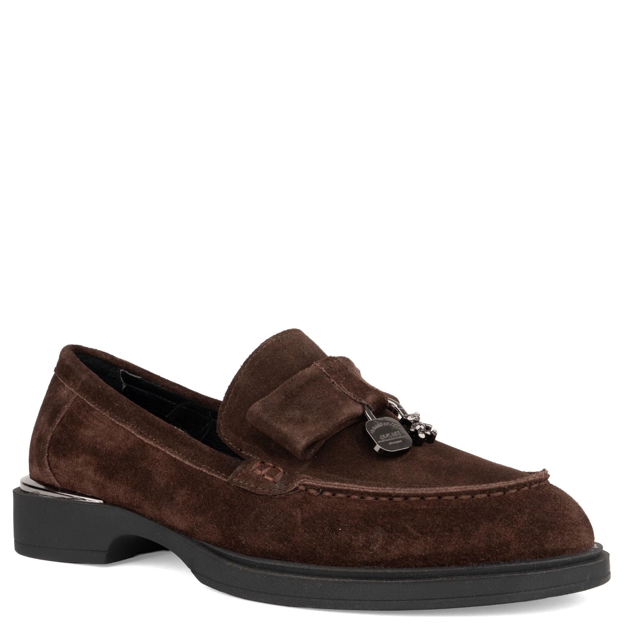 SERGIO MORETTI Loaferiai moterims, Ruda, Loafers 1